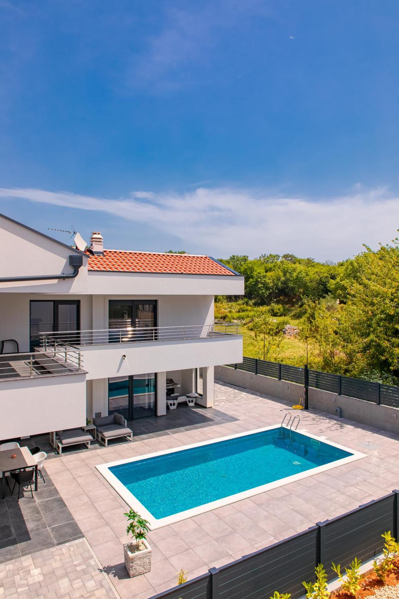 Villa Graefin Malinska Esterno foto